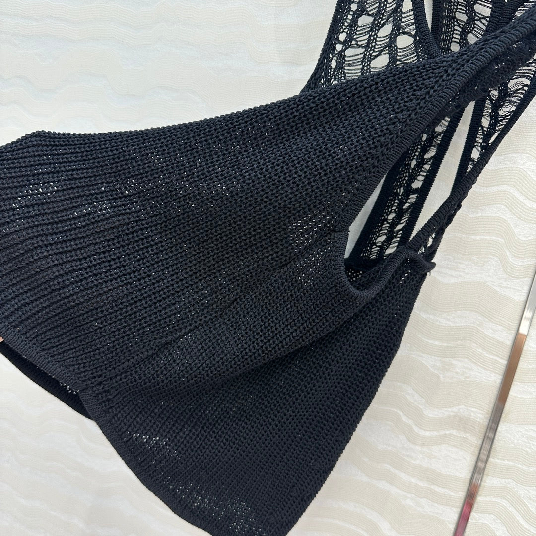 IR 25ss hollow knit vest