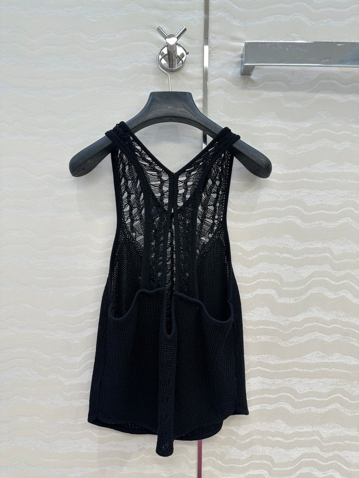 IR 25ss hollow knit vest