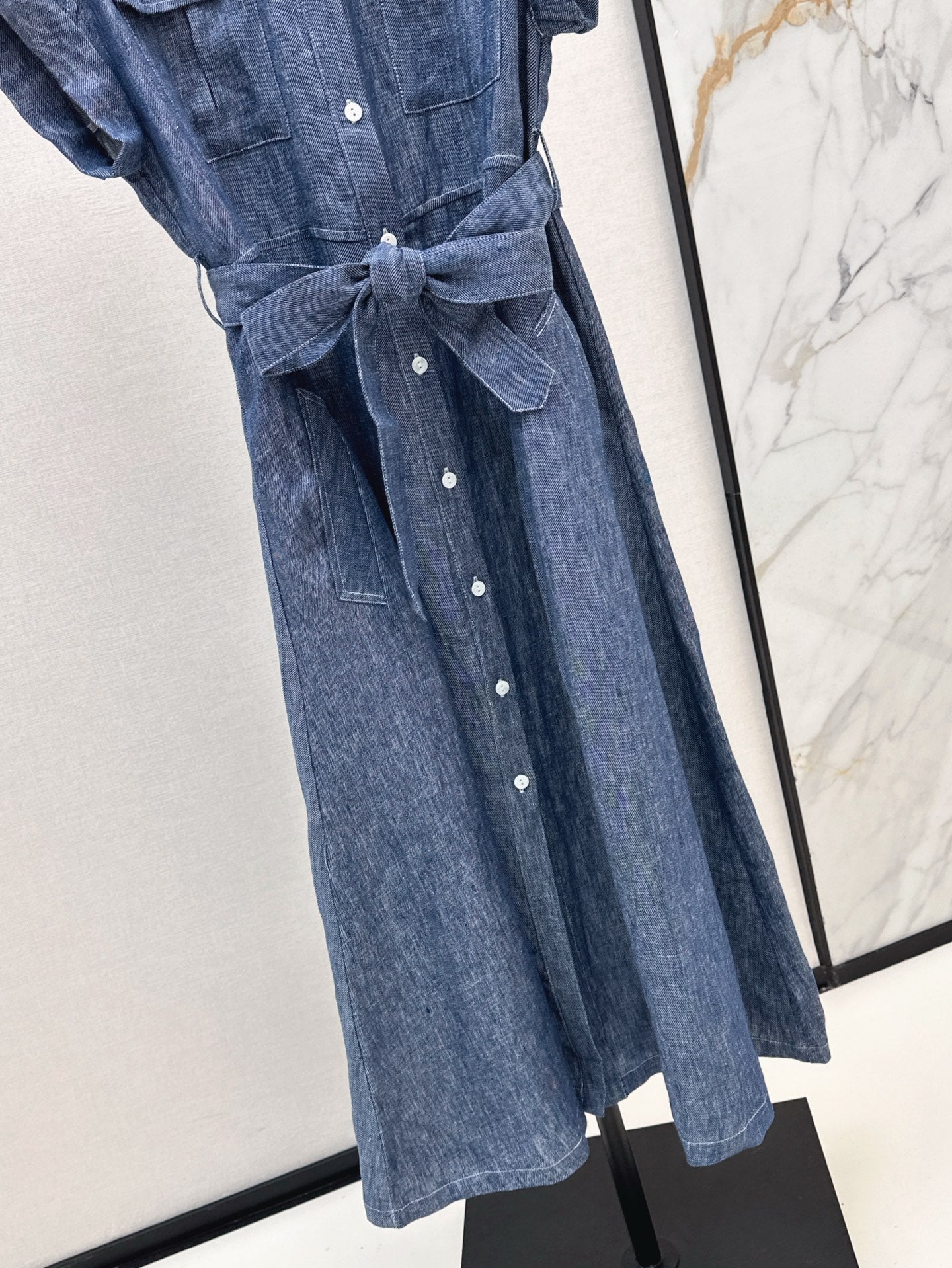 Row 25ss linen dress