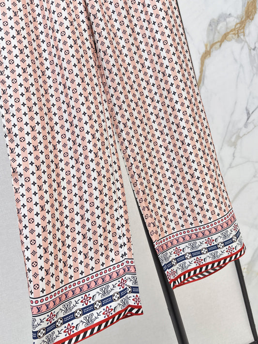 Louis 25ss Silk pants