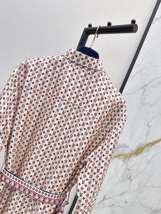 Louis 25ss silk dress