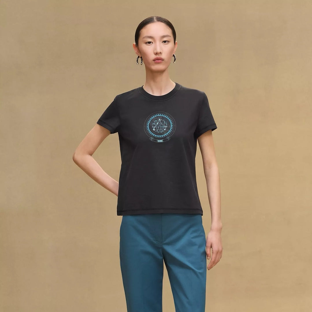 Herm 25ss print t-shirt
