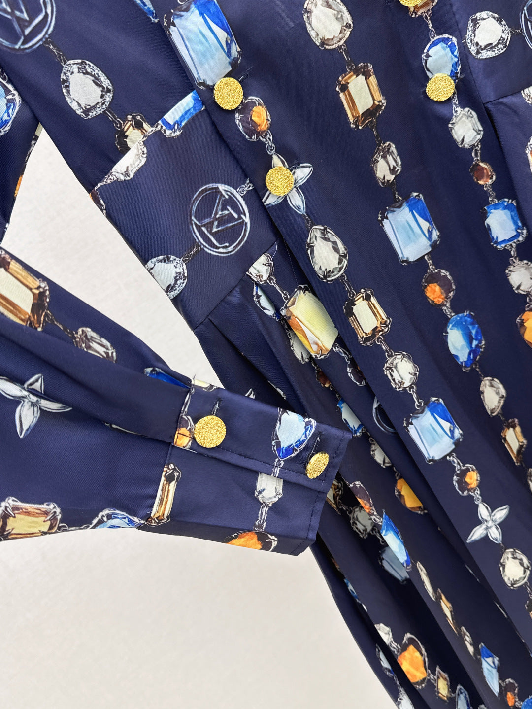 Louis 25ss print dress