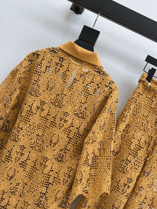 Zimm 25ss embroidered shirt