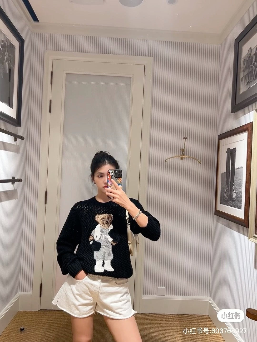 Ral 25ss hollow sweater