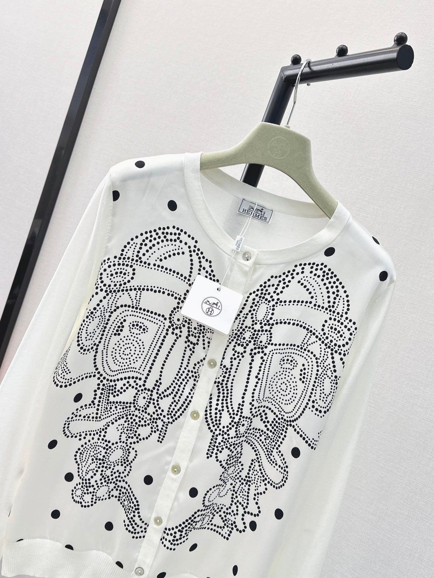 Herm 25ss knit cardigan