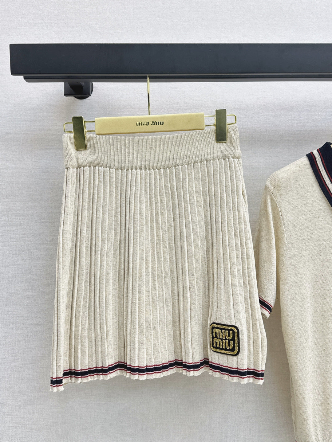 Miu 25ss knit suit