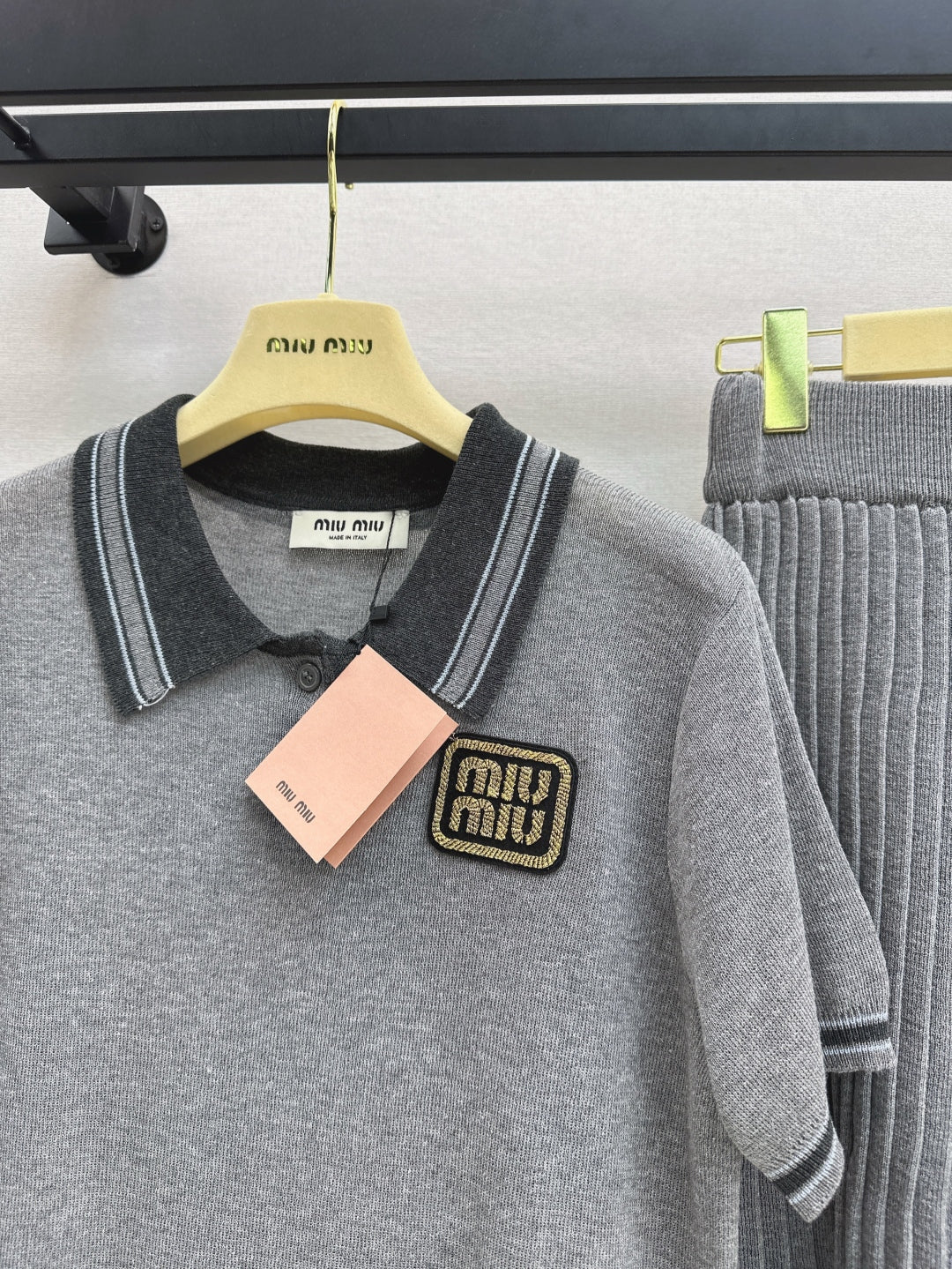 Miu 25ss knit suit
