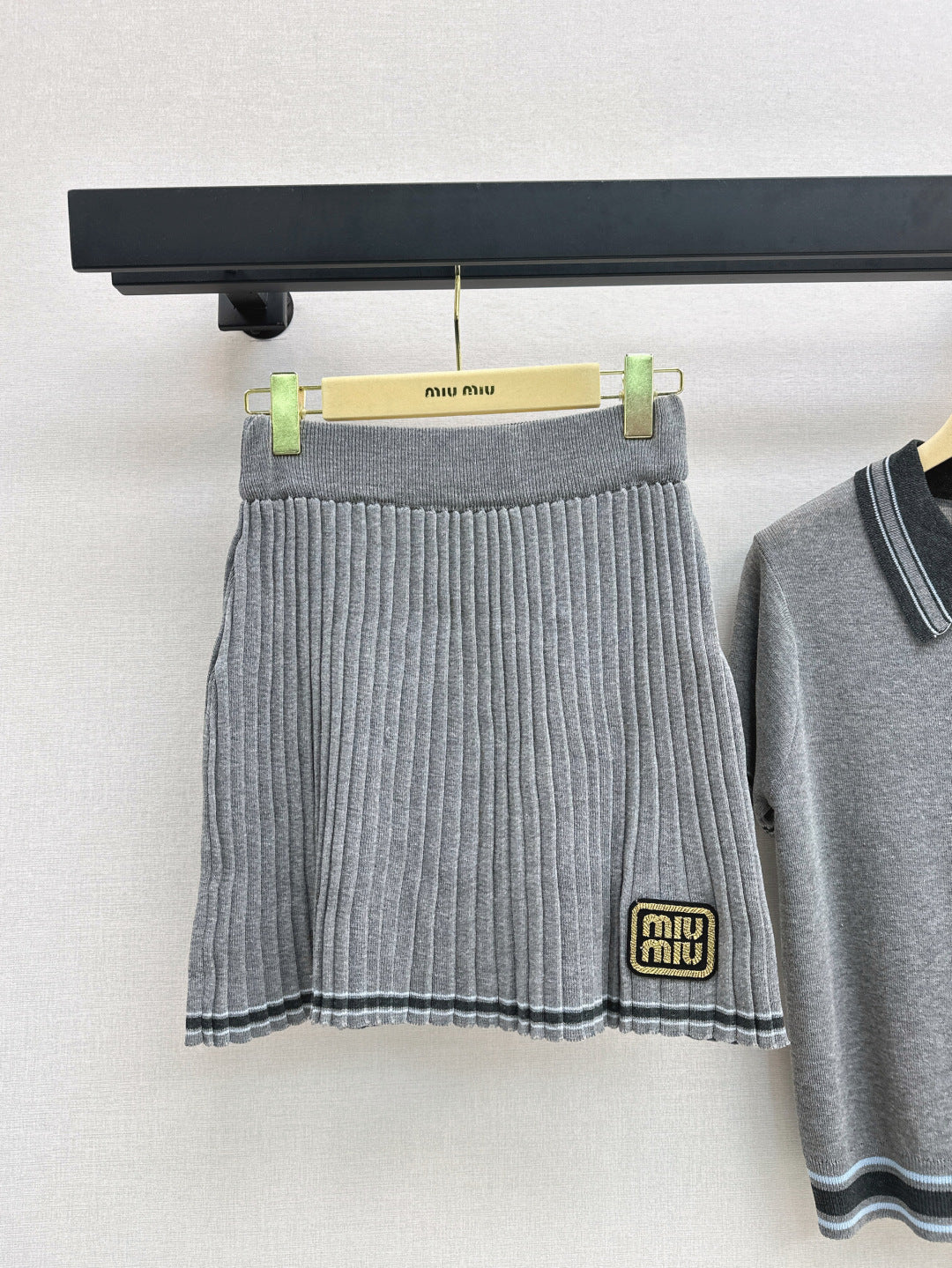 Miu 25ss knit suit