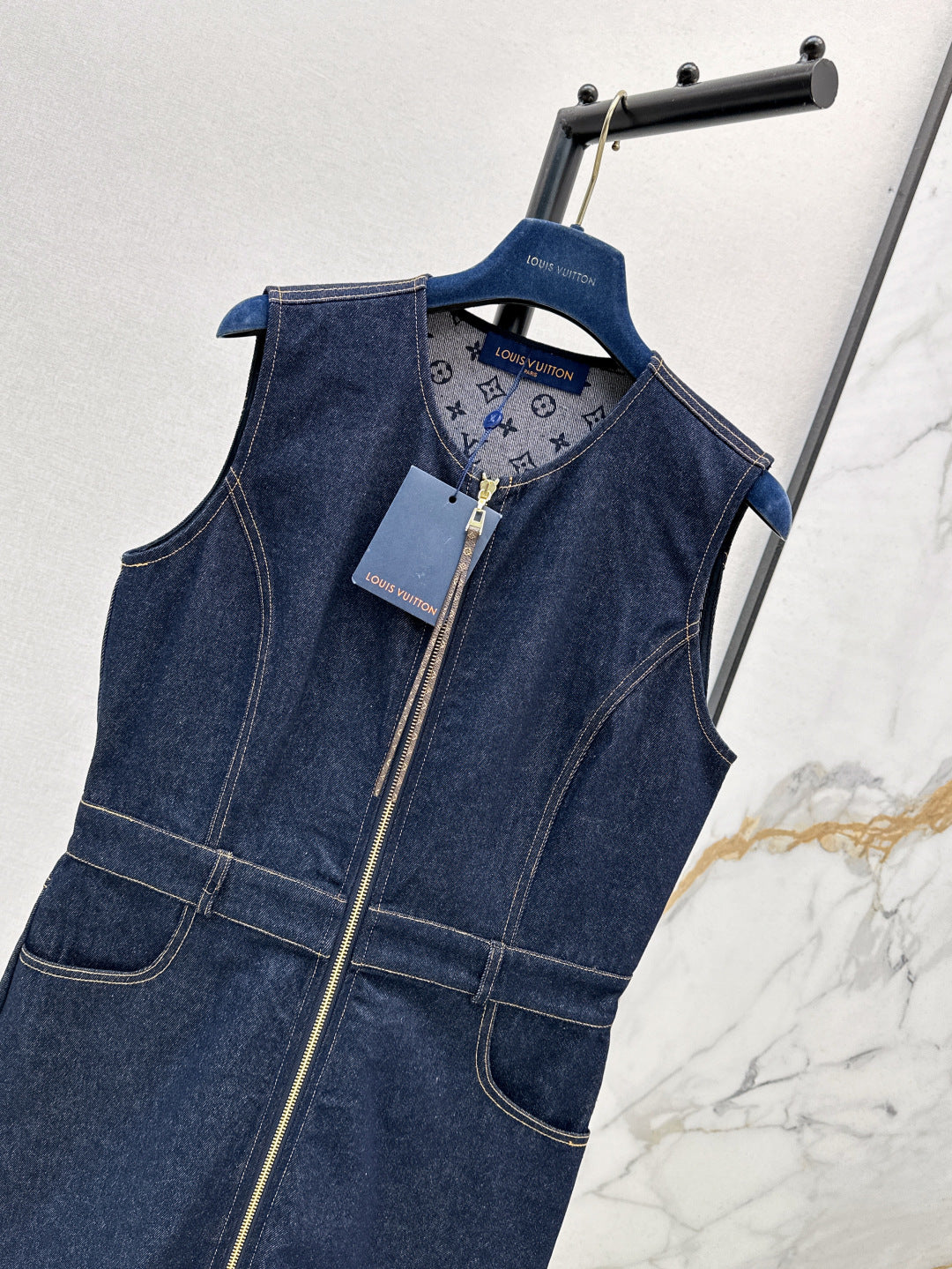 Louis 25ss denim dress