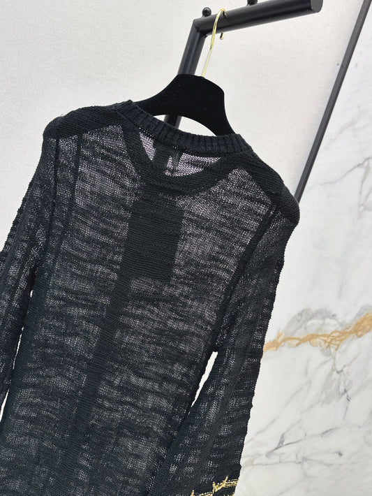 Chan 25ss embroidered dress