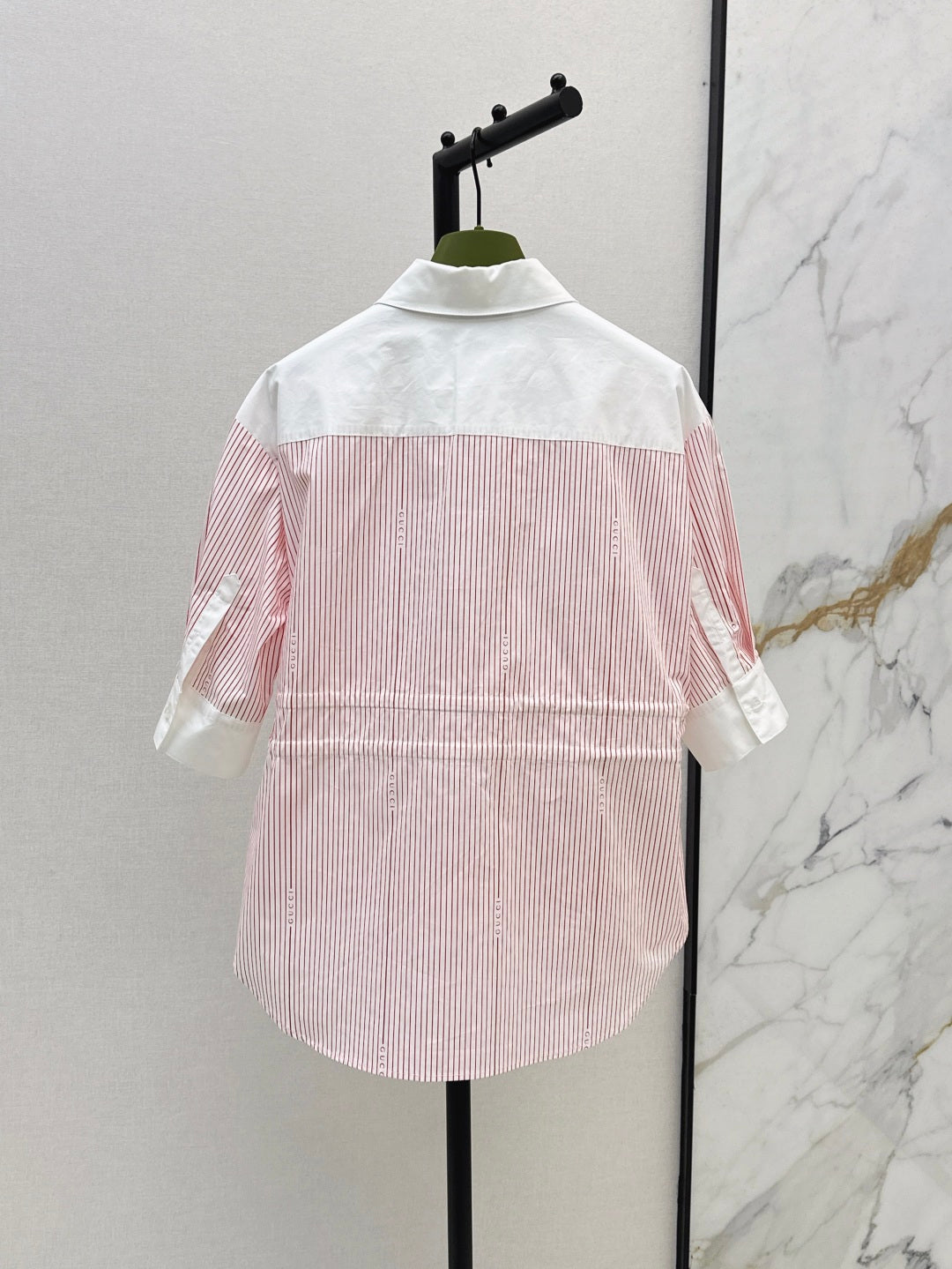 Guc 25ss drawstring shirt
