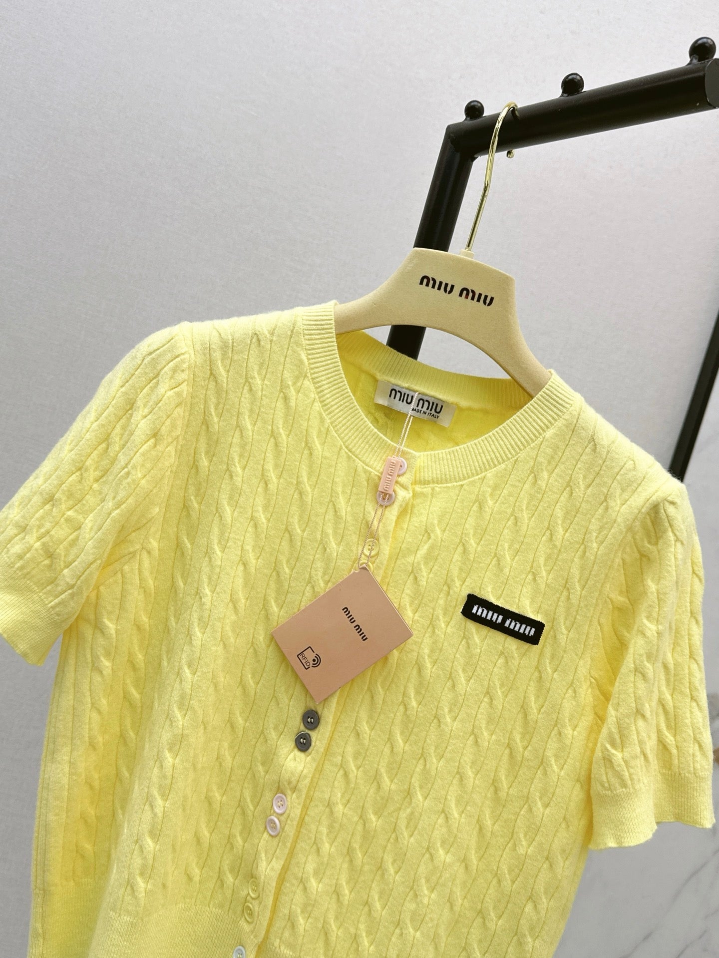 Miu 25ss knit cardigan