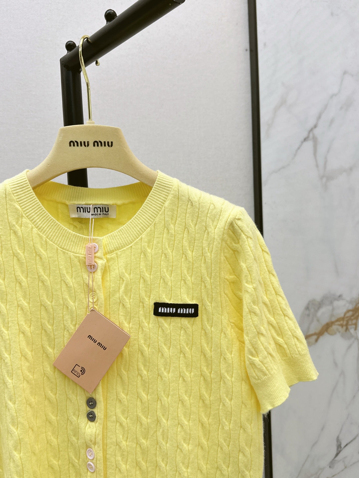 Miu 25ss knit cardigan