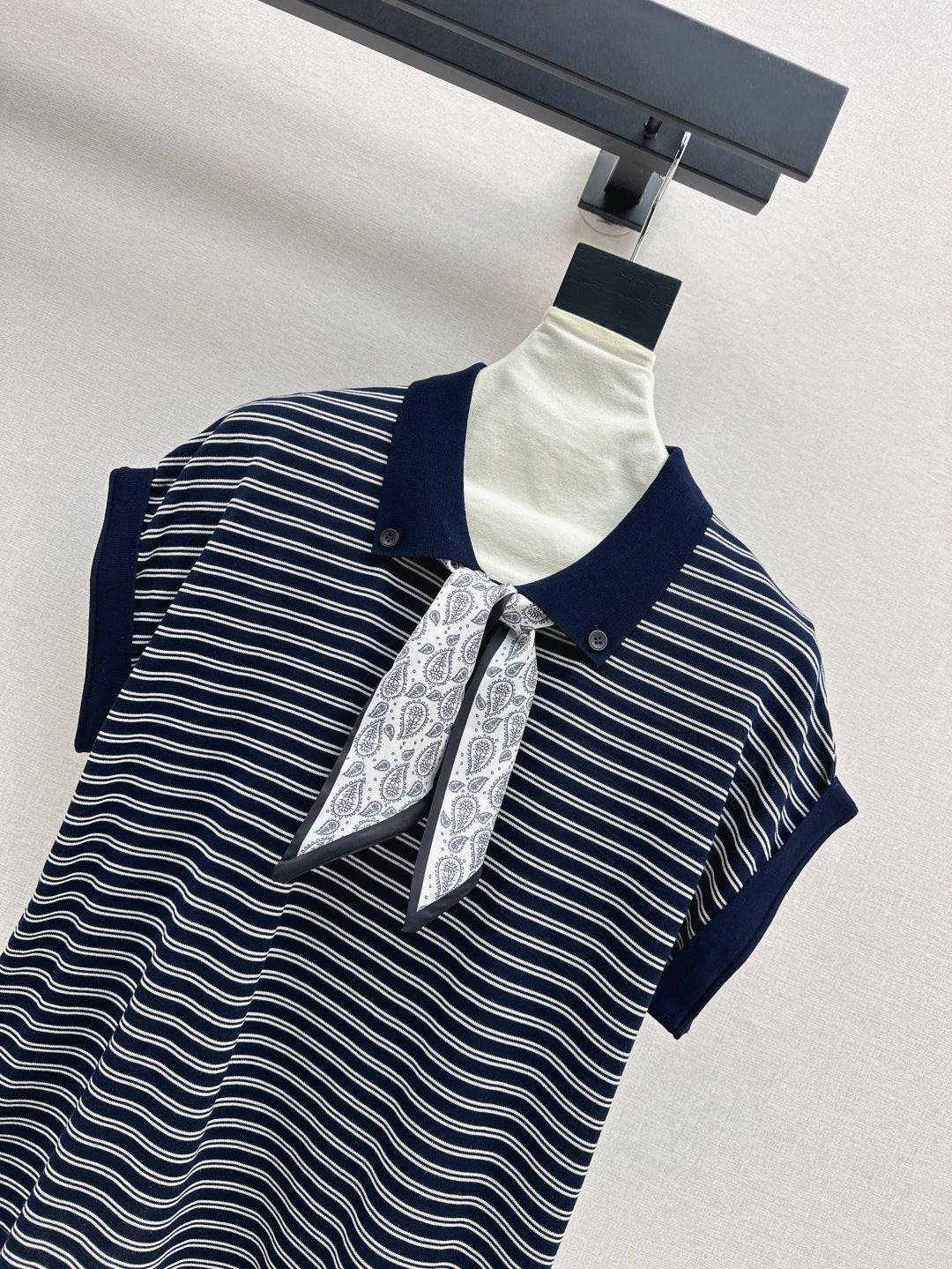 Miu 25ss knit polo shirt