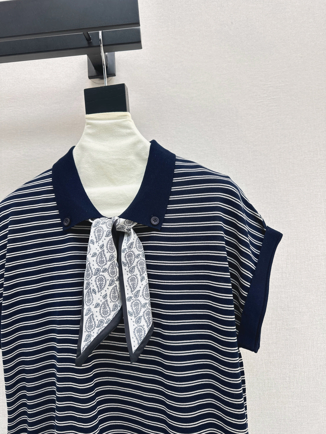 Miu 25ss knit polo shirt