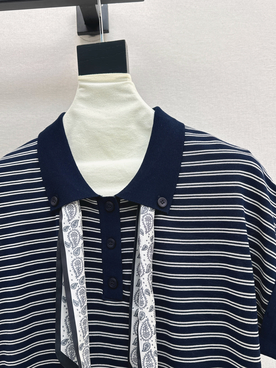 Miu 25ss knit polo shirt