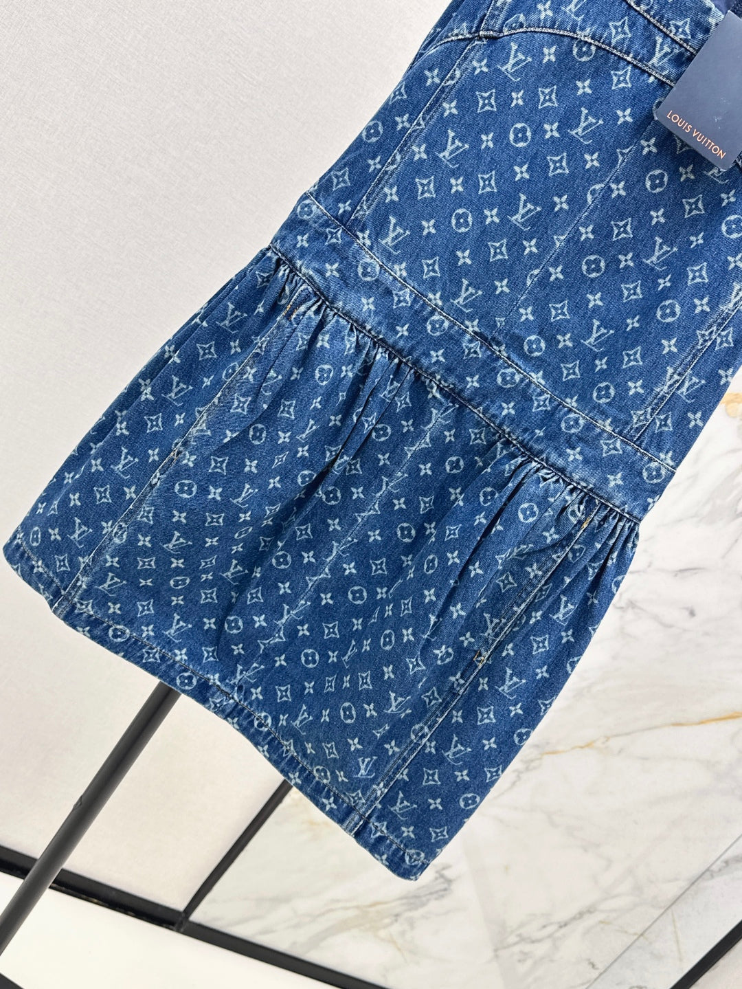 Louis 25ss denim dress