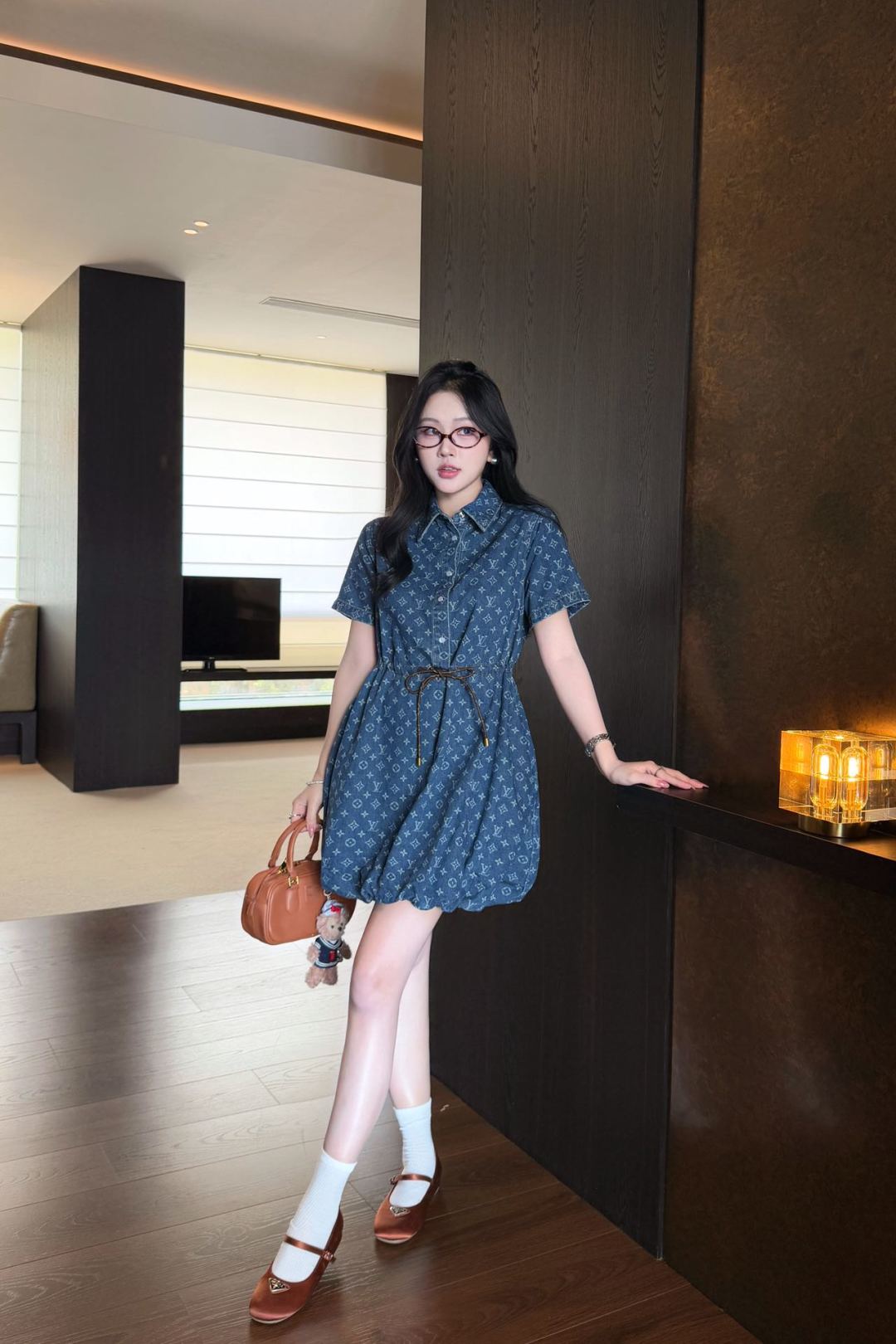 Louis 25ss denim dress