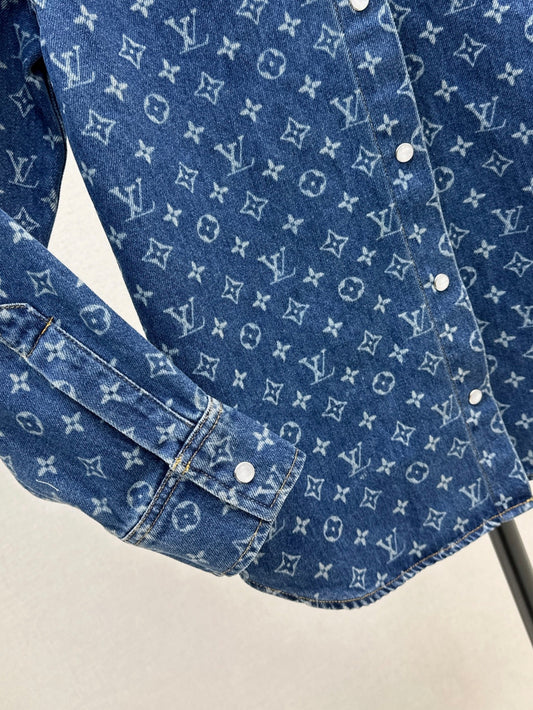 Louis 25ss denim shirt