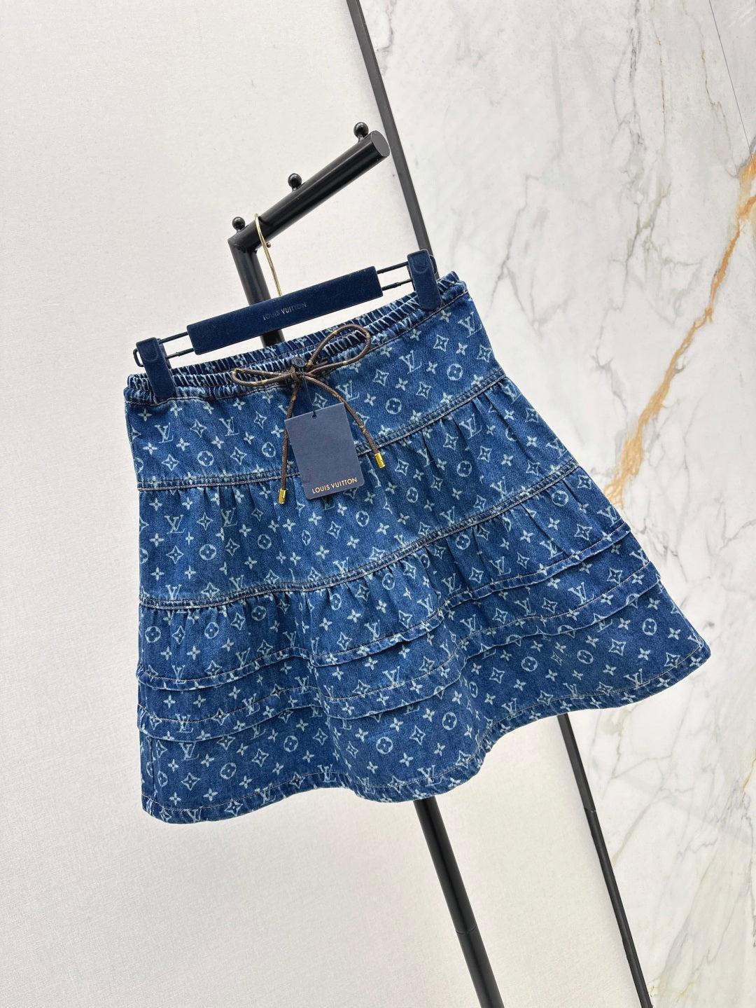 Louis 25ss denim skirt