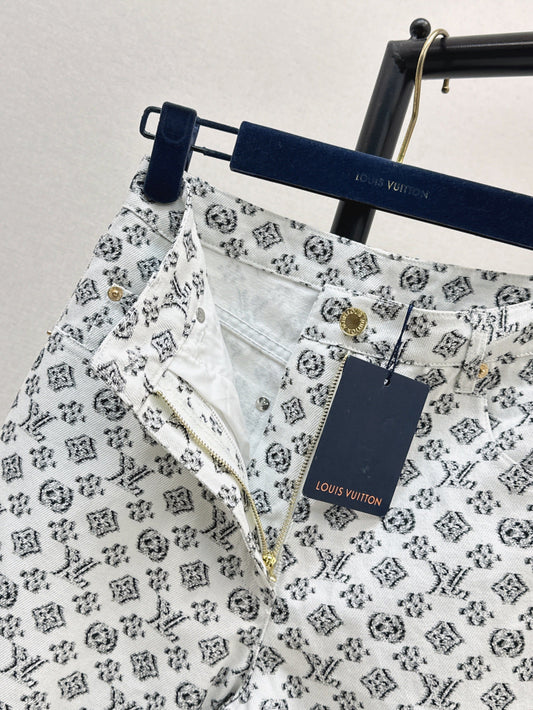Louis 25fw jacquard jeans