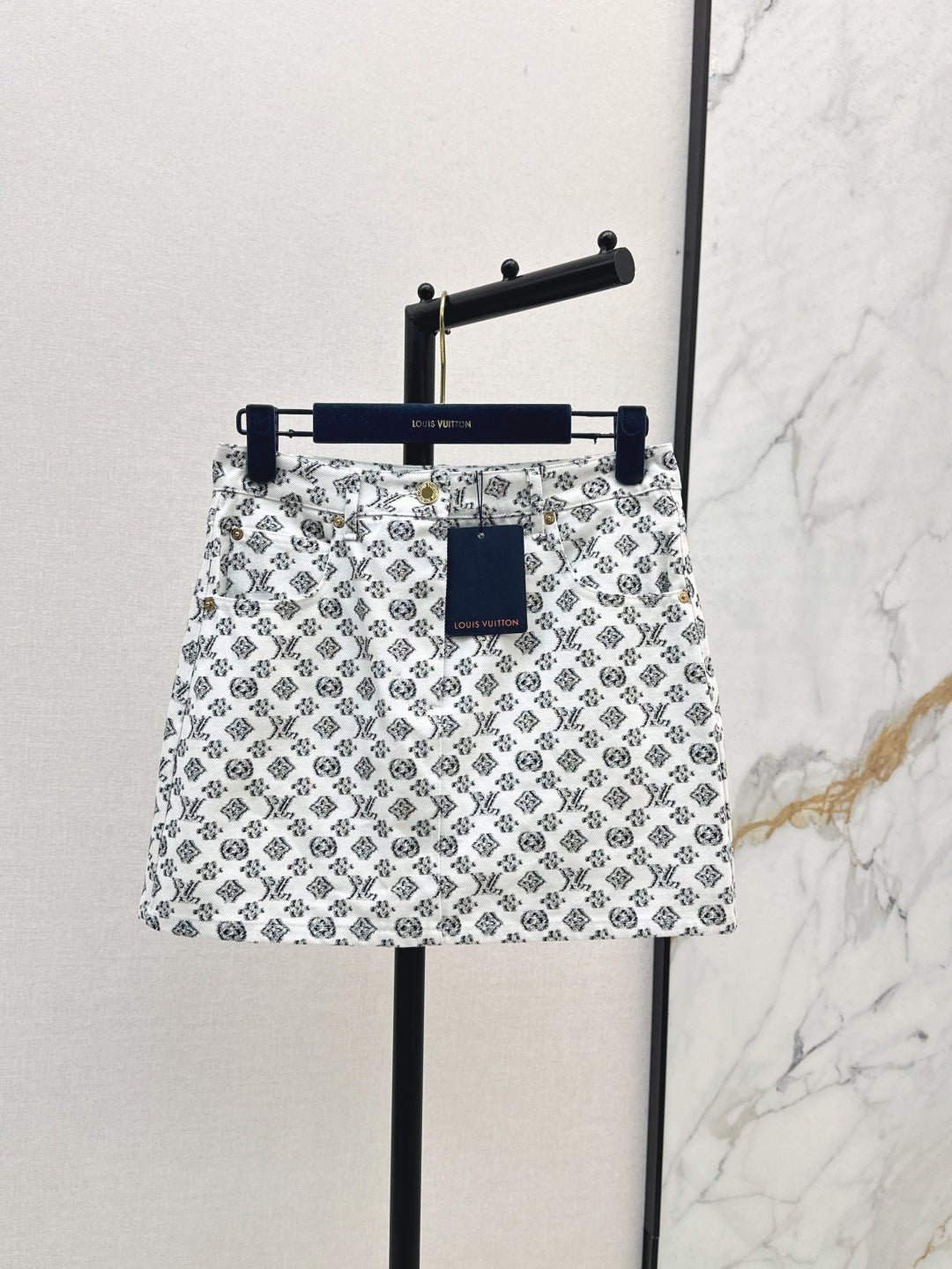 Louis 25fw jacquard skirt