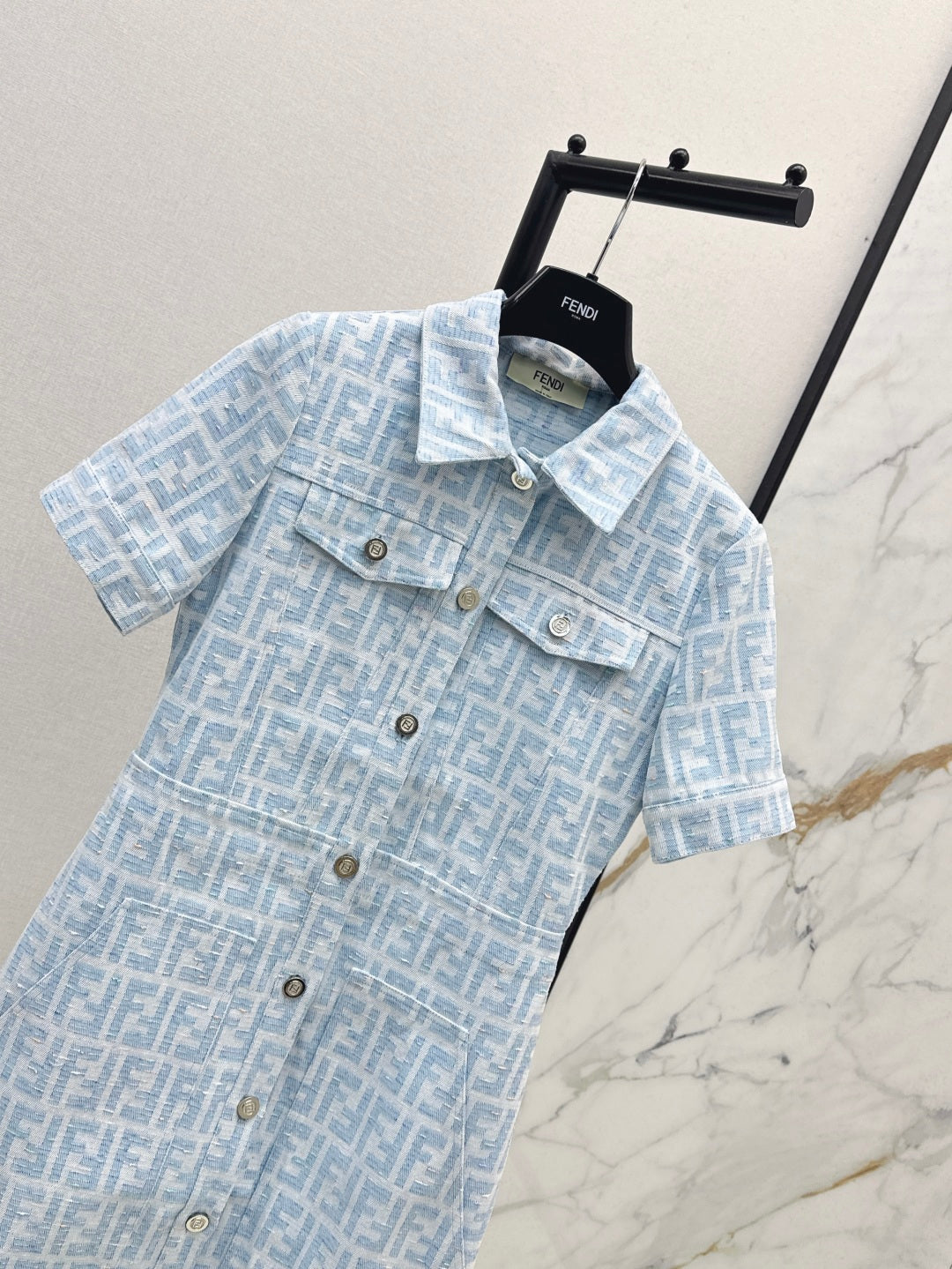 Fend 25fw jacquard dress