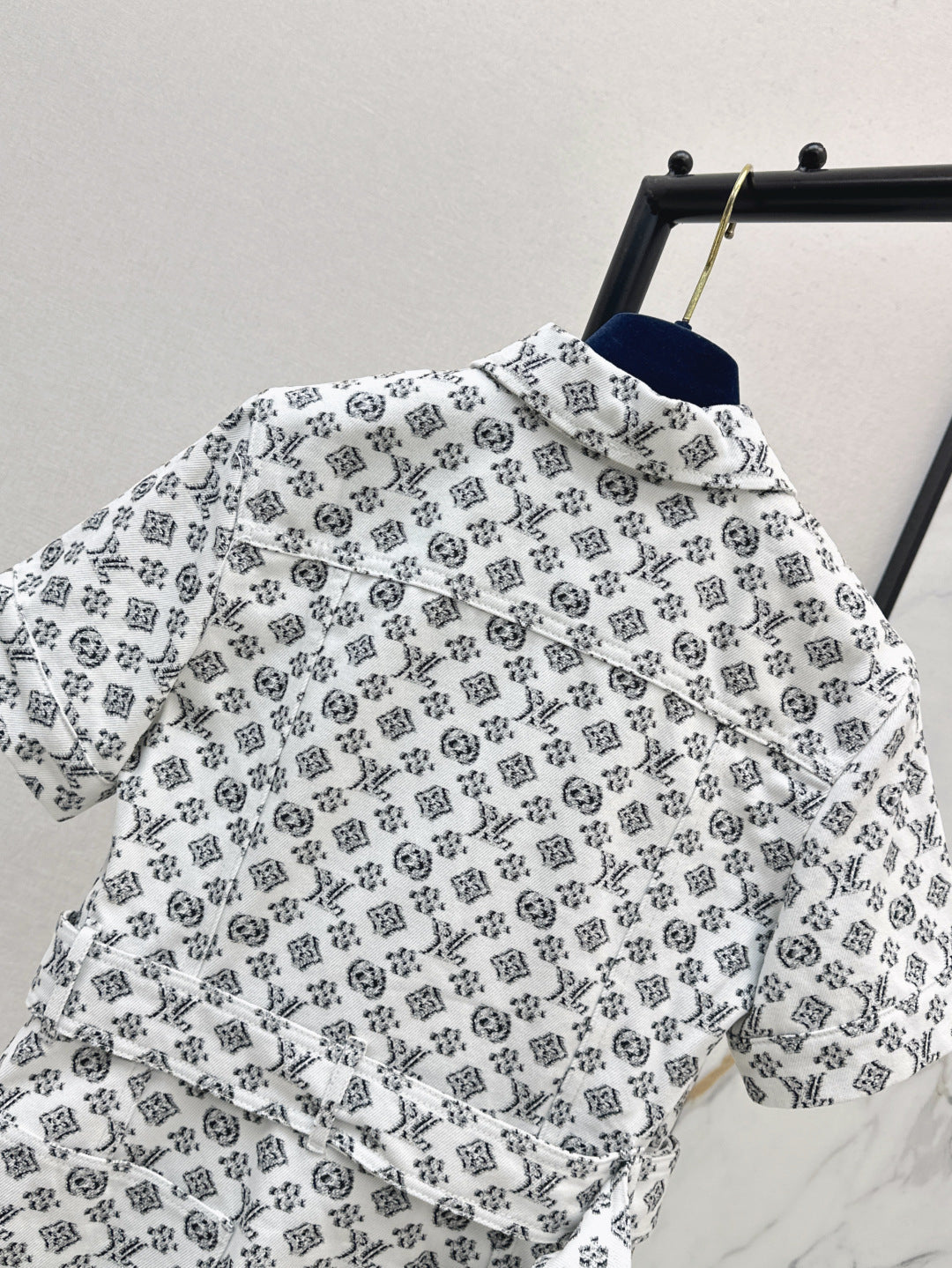 Louis 25fw jacquard dress