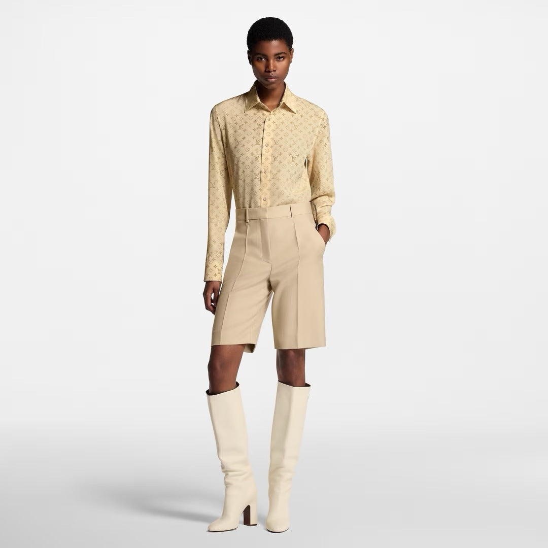 Louis 25ss monogram shirt