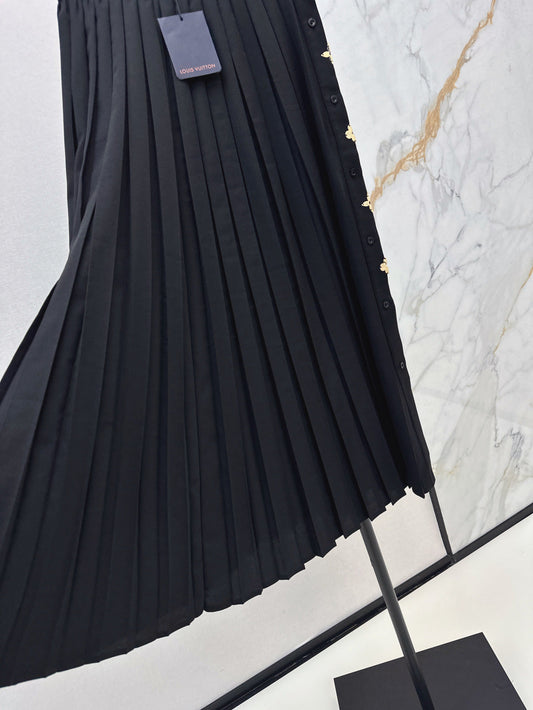 Louis 25fw pleated skirt