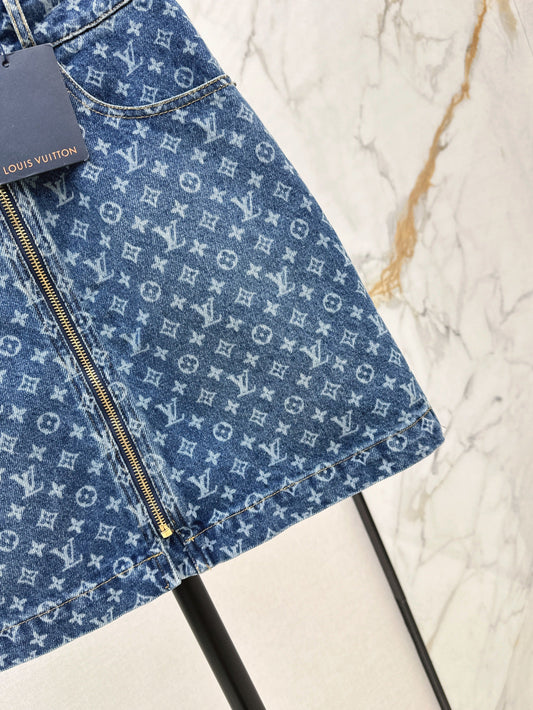 Louis 25fw jacquard skirt