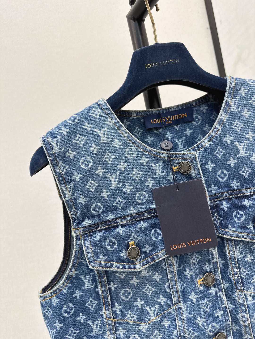 Louis 25fw denim vest
