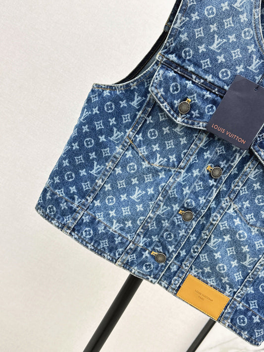 Louis 25fw denim vest