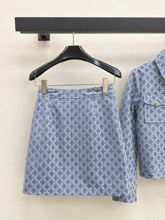 Celi 25fw denim suit