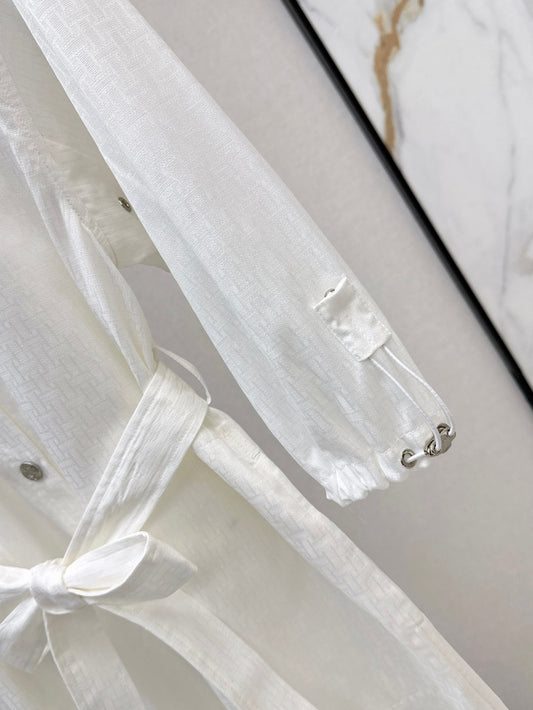 Herm 25fw jacquard dress