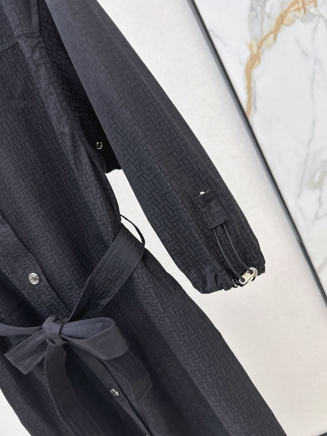 Herm 25fw jacquard dress