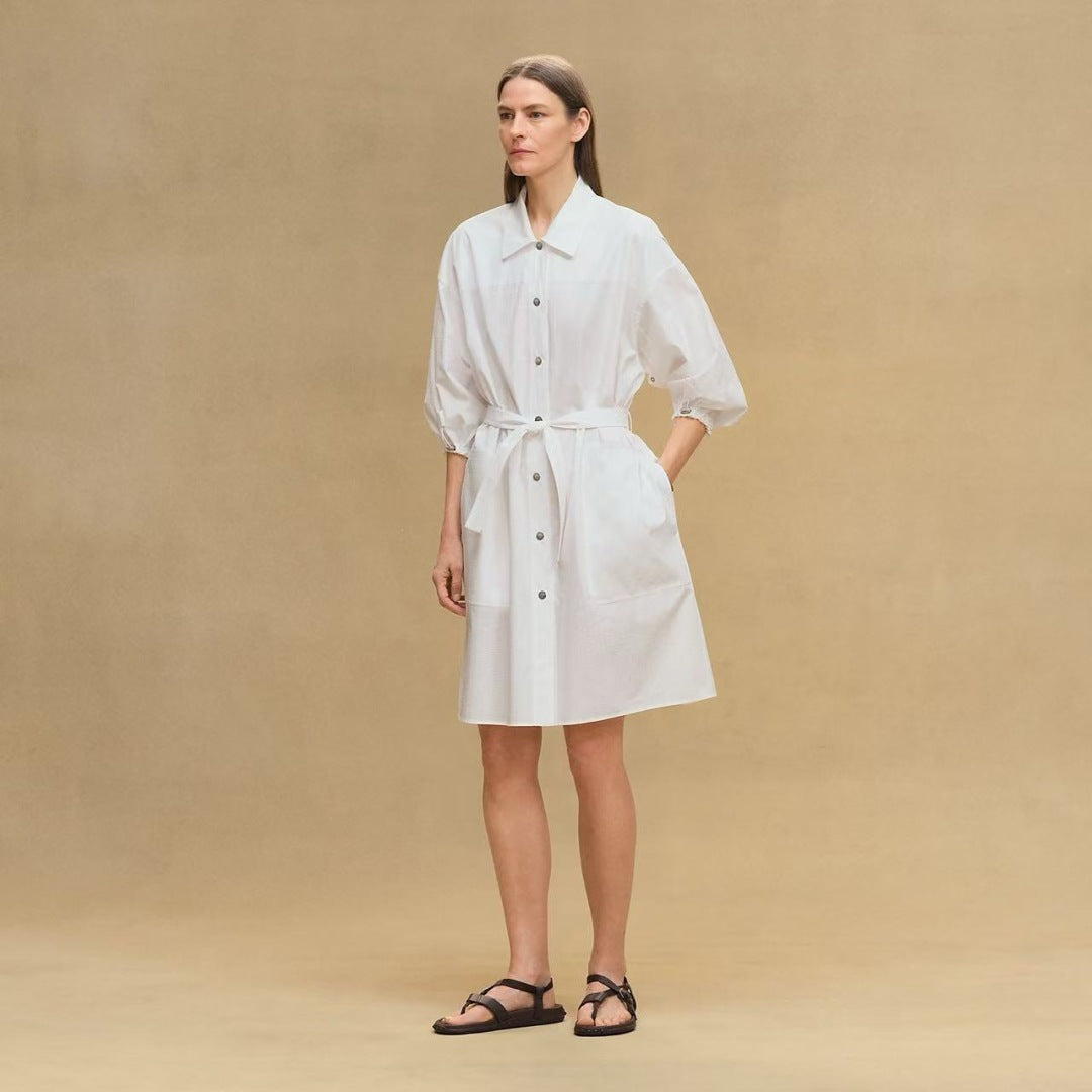 Herm 25fw jacquard dress