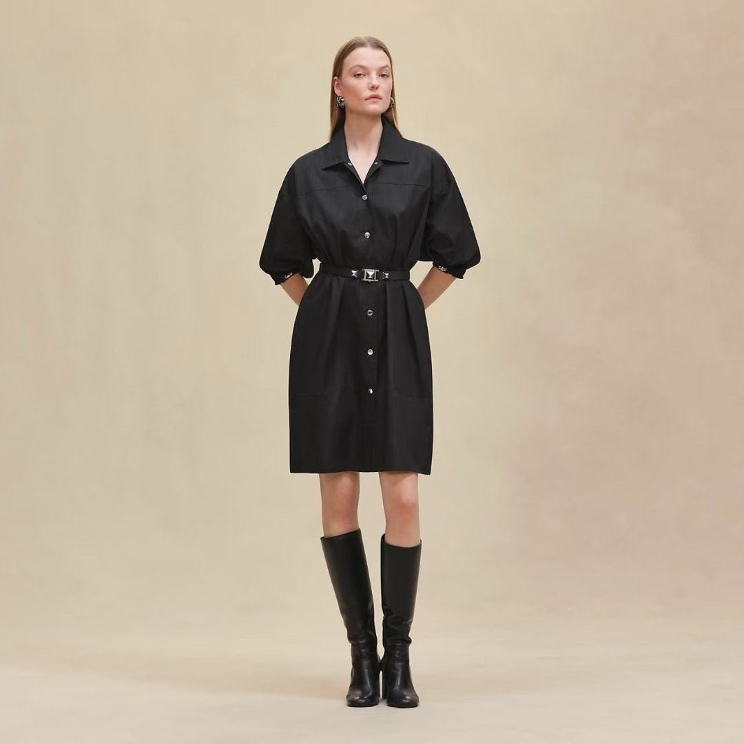 Herm 25fw jacquard dress