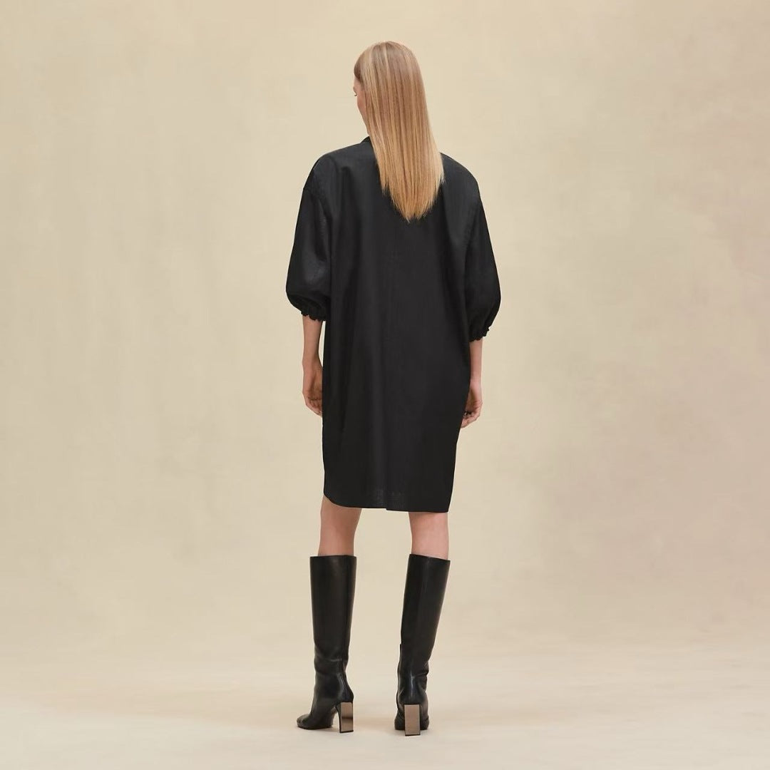Herm 25fw jacquard dress