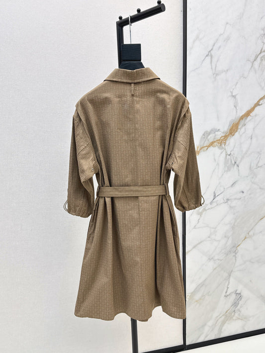 Herm 25fw jacquard dress