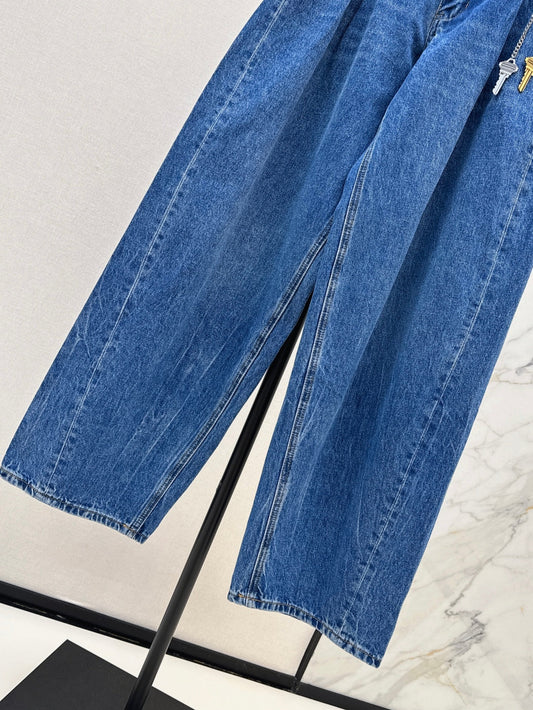 Wang 25fw patches jeans
