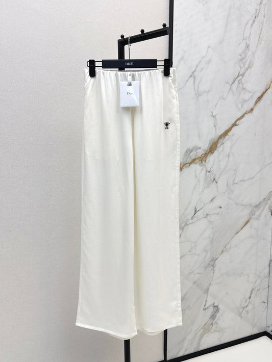CD 25fw embroidered pants