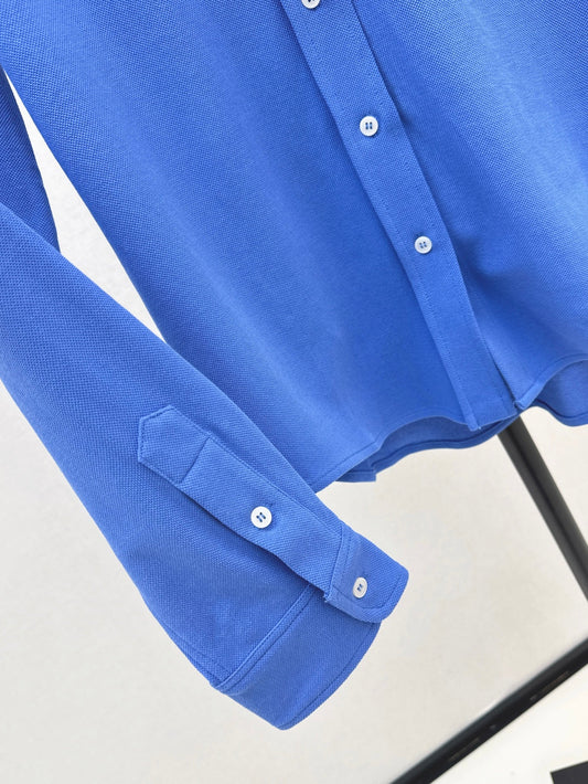 Miu 25fw embroidered shirt