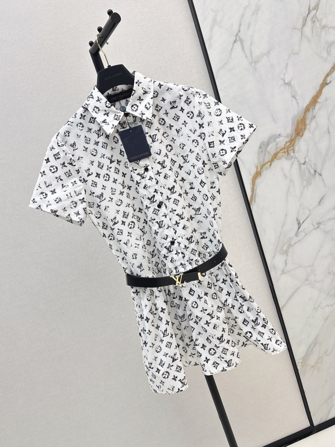 Louis 25ss print dress