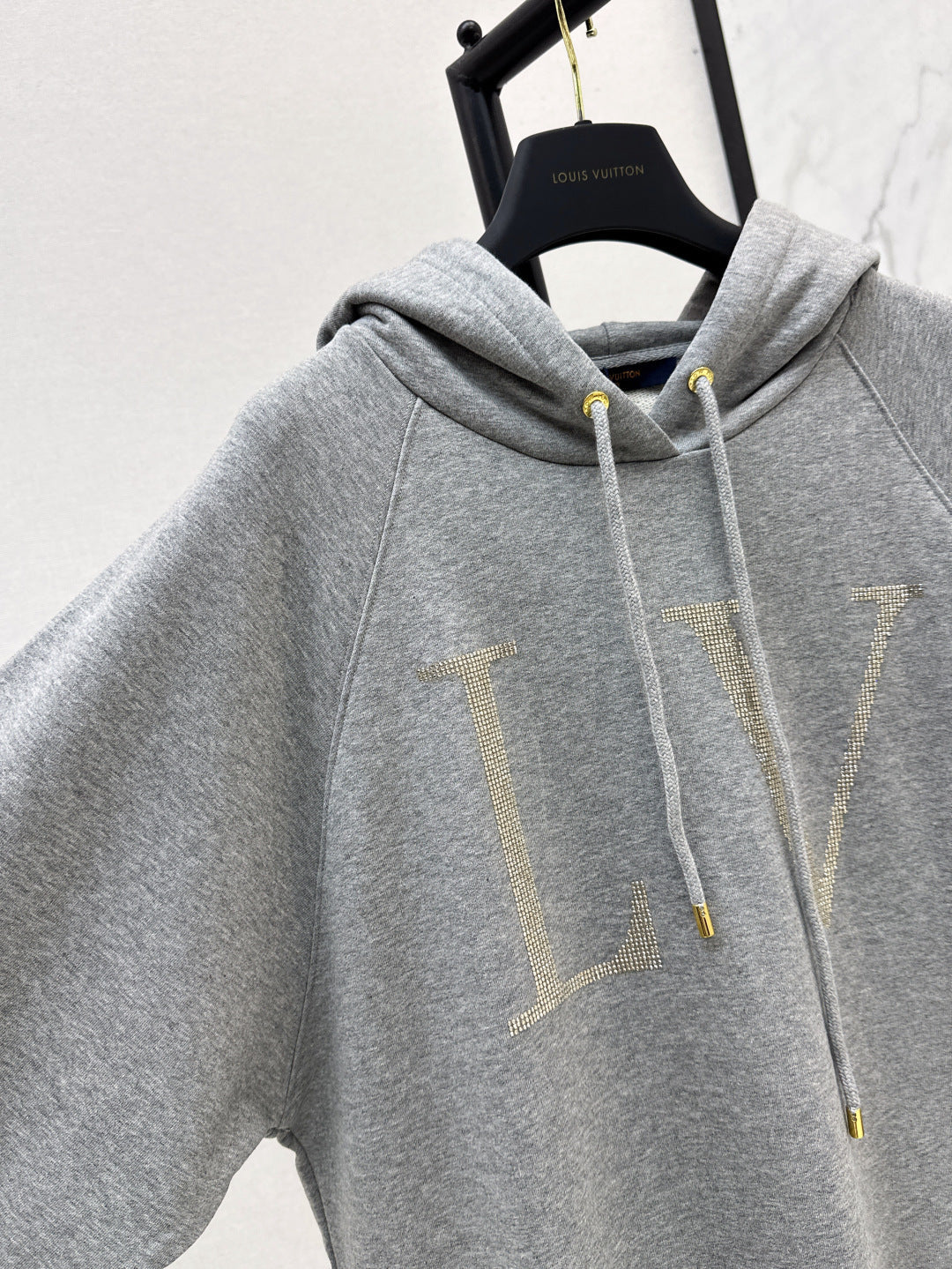 Louis 25fw beaded hoodie