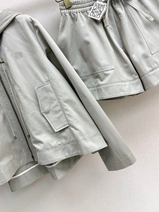 Loe 25fw hoodie jacket