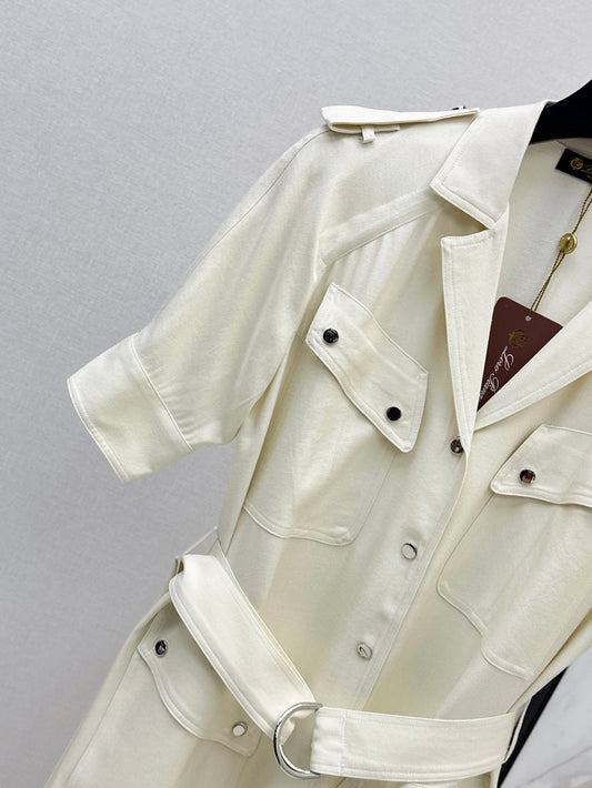 Loro 25fw coat dress
