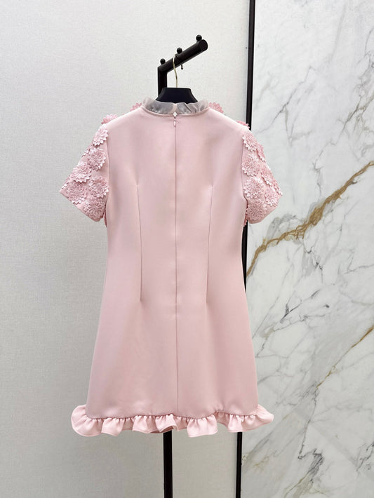 Valen 25fw embroidered dress