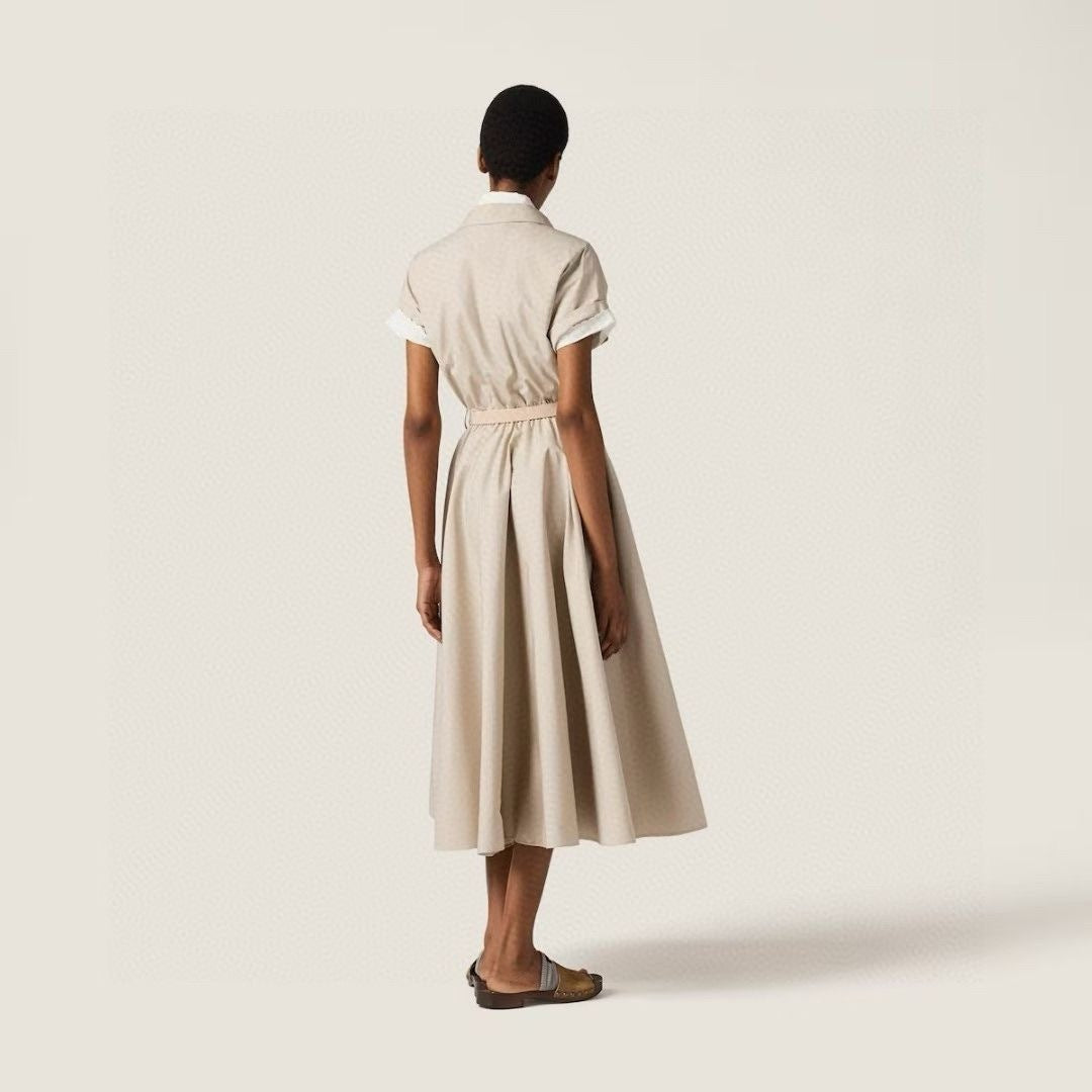 Miu 25fw zipper dress